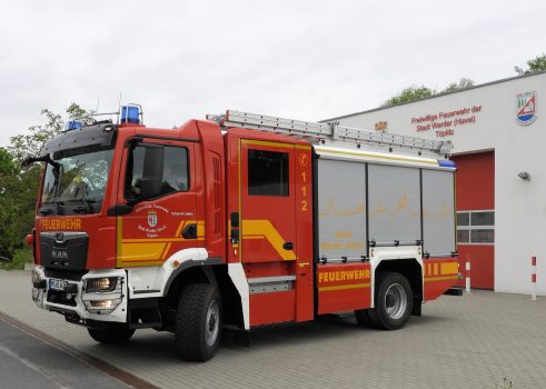 Neues Feuerwehrfahrzeug