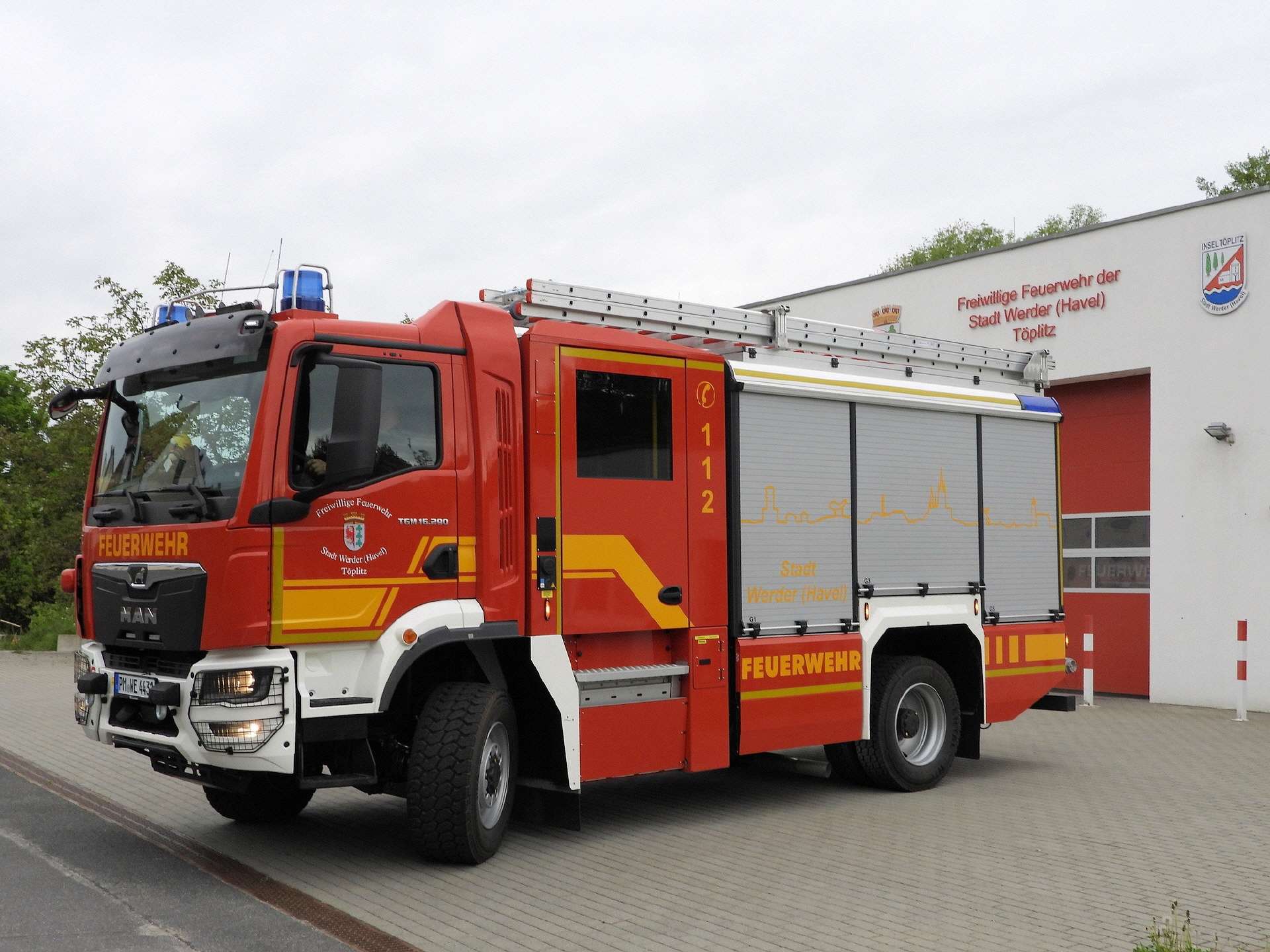 Neues Feuerwehrfahrzeug