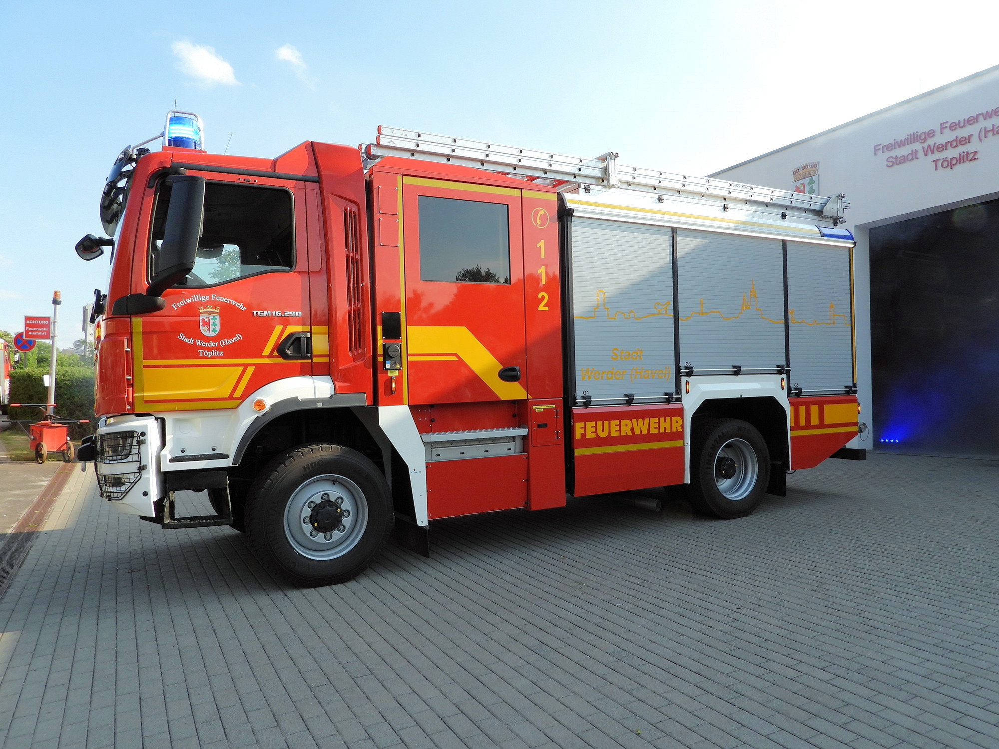 Neues Feuerwehrfahrzeug der FF Töplitz