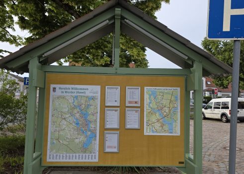 Neuer Info-Punkt für Töplitz